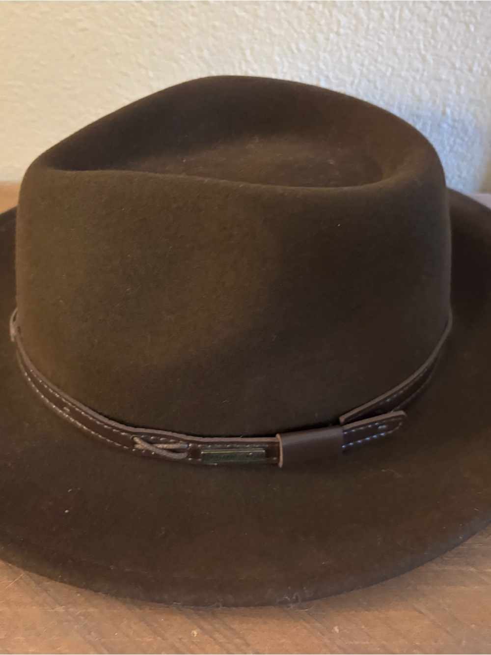 Pendleton Brown Wool Outback Hat